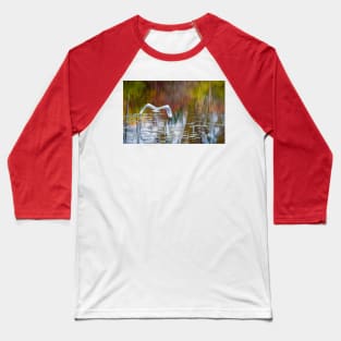 Watercolor Reflections Baseball T-Shirt